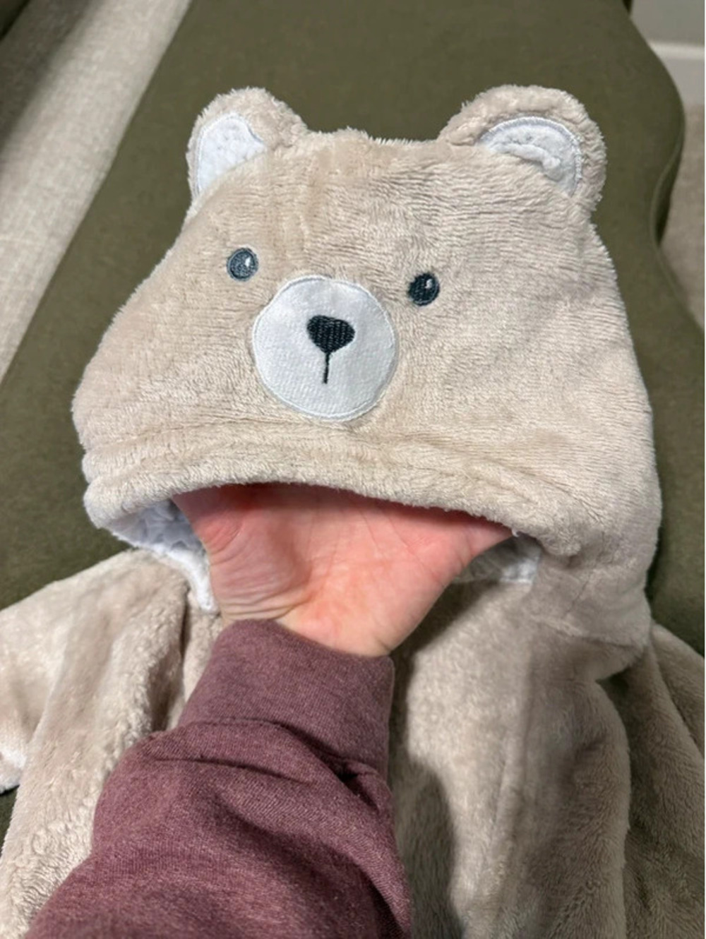 Modern Baby Bear Bathrobe